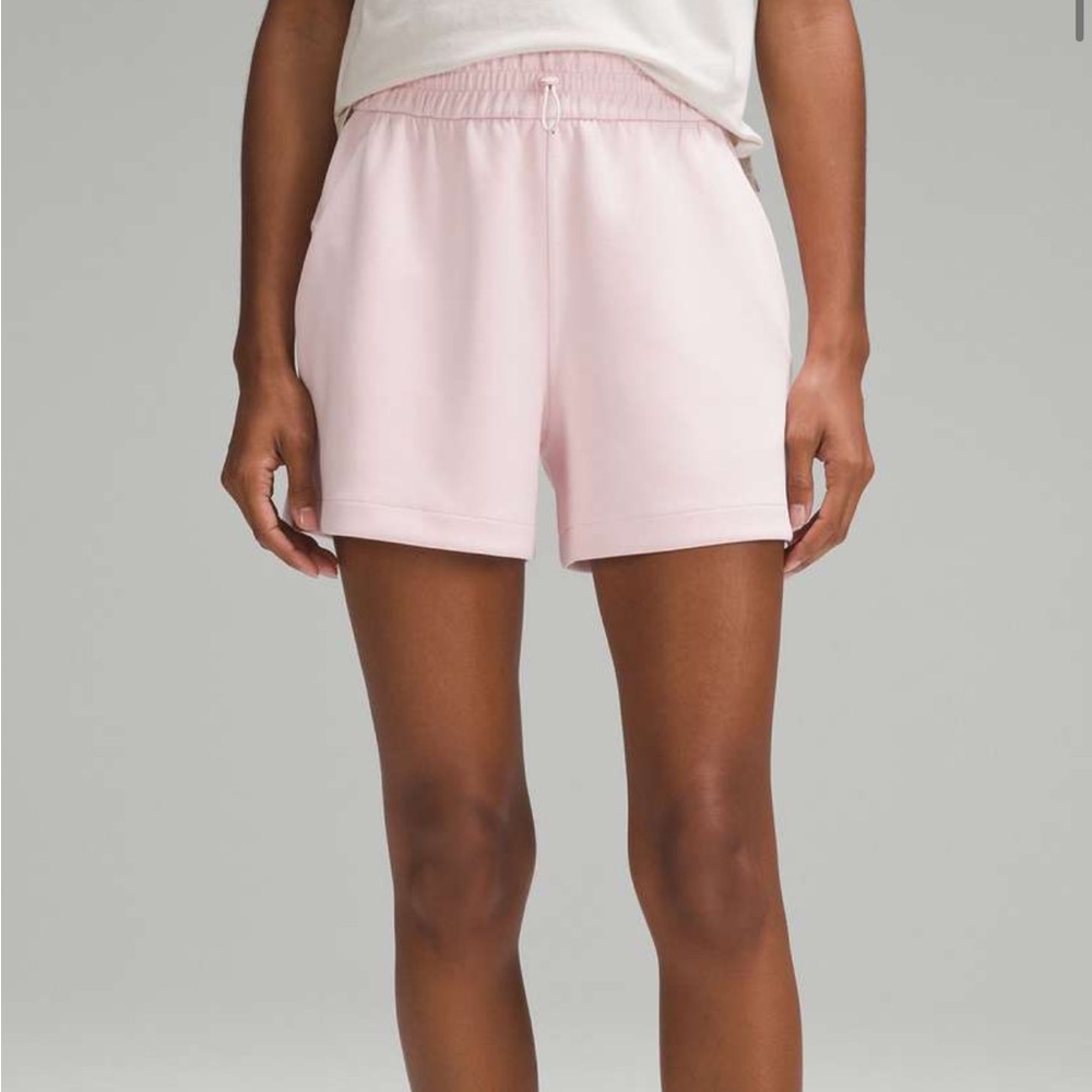 LULULEMON SOFTSTREME HIGH RISE SHORTS (FLUSH PINK)